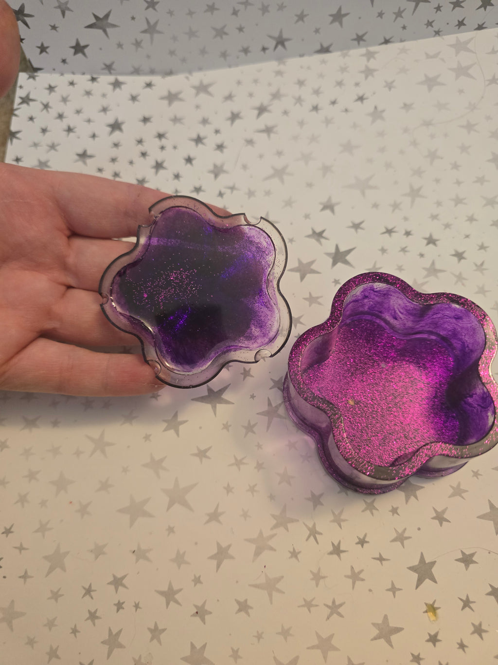 Custom Flower Jewelry Holder