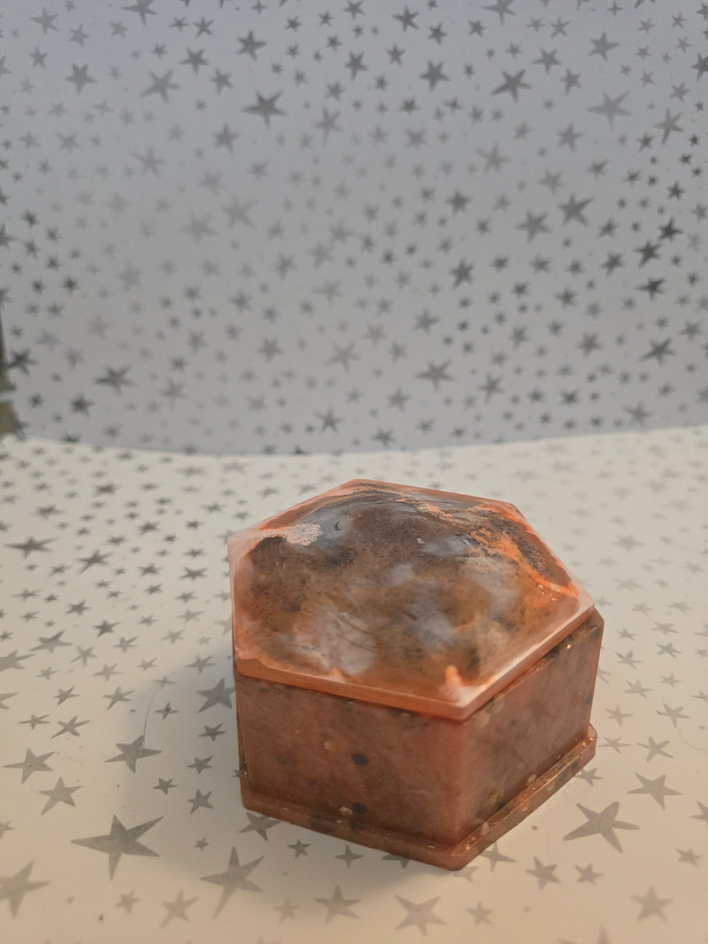 Orange jewelry holder