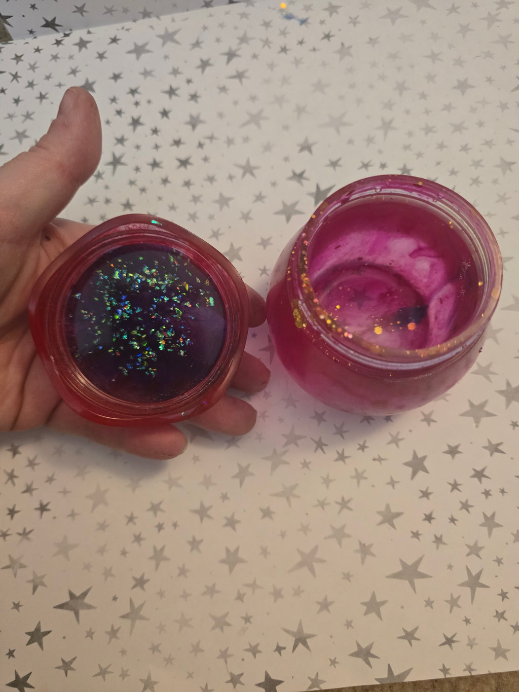 Pink jar