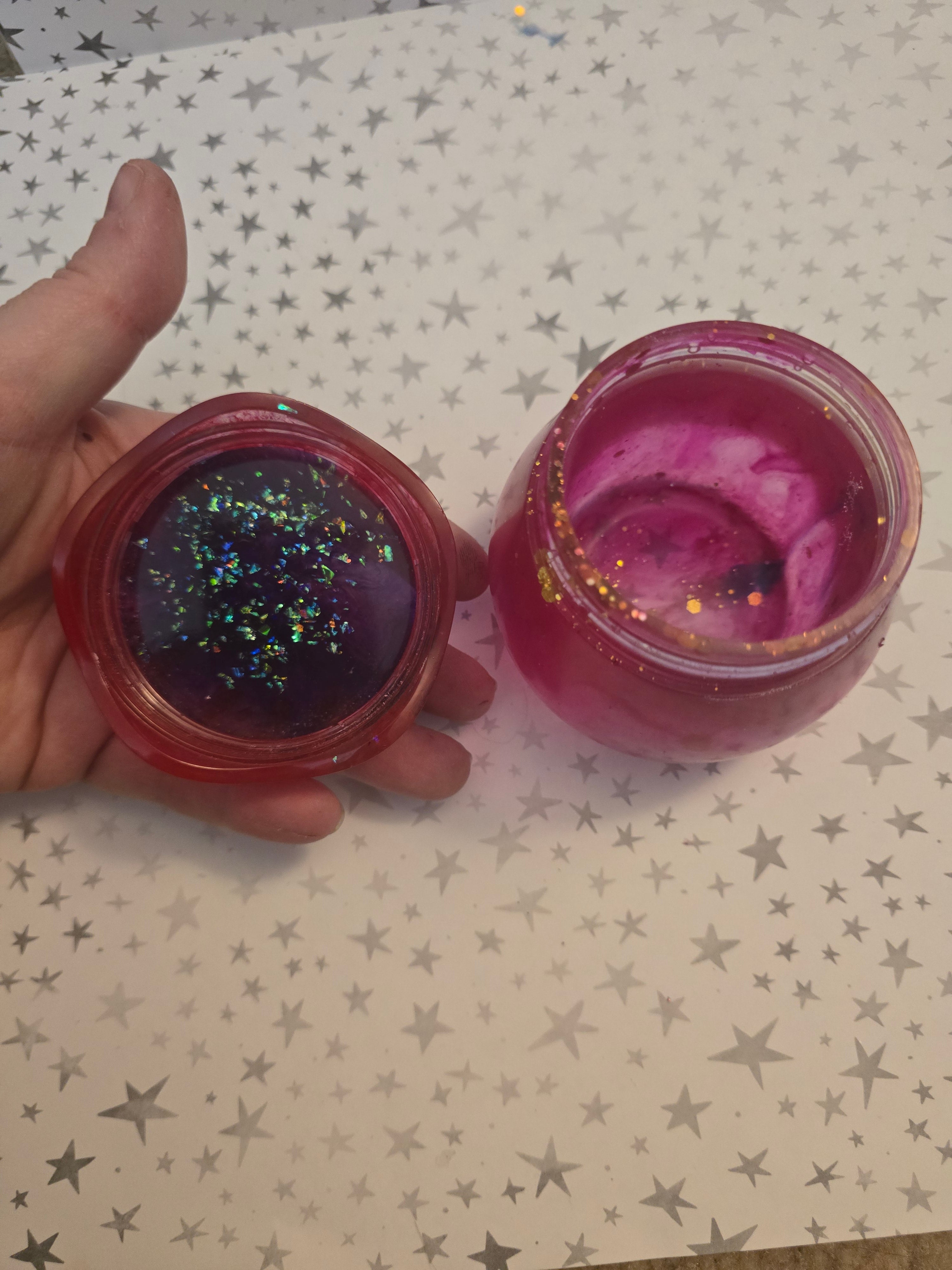 Pink jar
